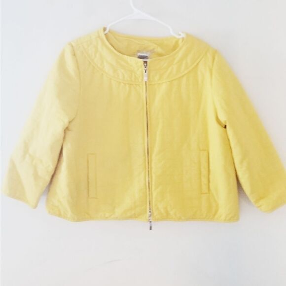 LAL (Laugh a Little) quilted blazer zip closure - Picture 1 of 6